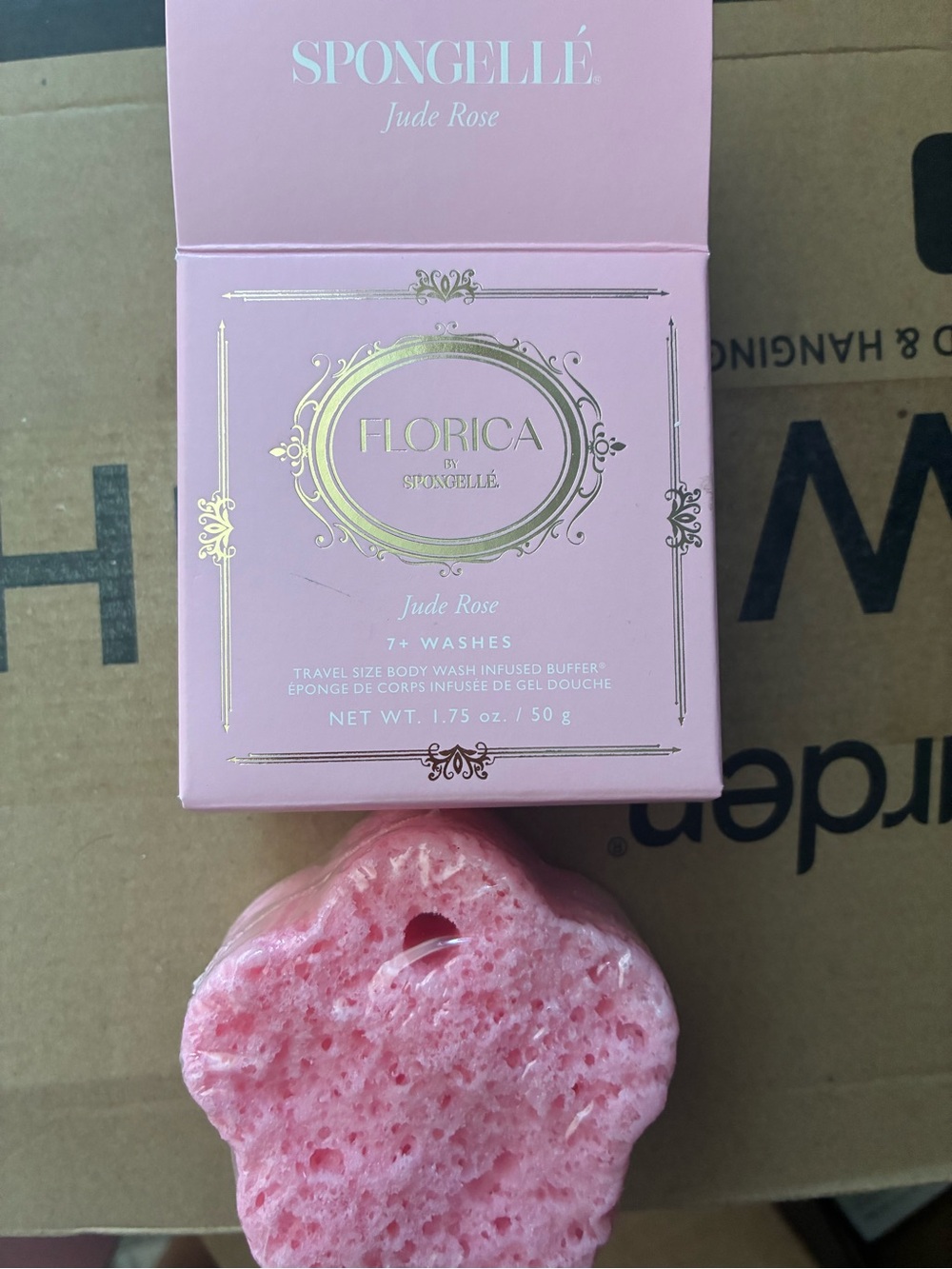 Spongelle Jude rose 50g 7+ washes